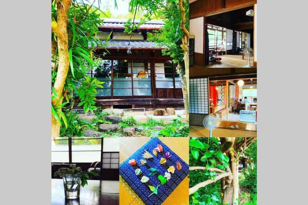 ゲストハウス+カフェわ　１日１組限定！ 築１００年の農家の古民家で宿泊体験、薪でお風呂沸かせます。焚き火もできます。 Kannami Eksteriør billede