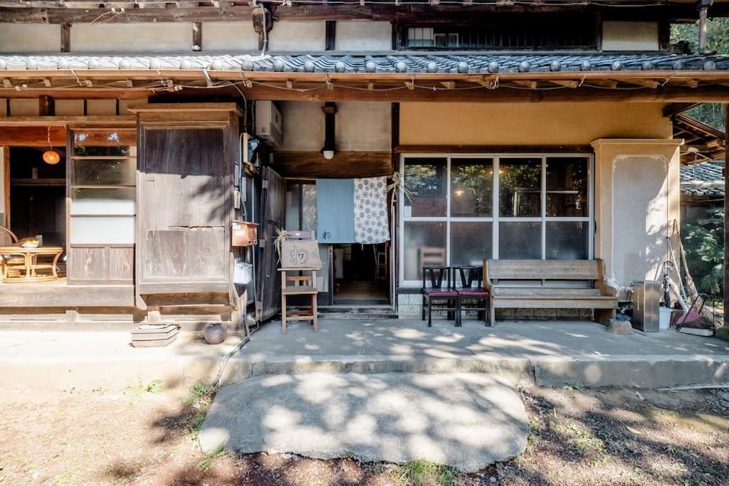 ゲストハウス+カフェわ　１日１組限定！ 築１００年の農家の古民家で宿泊体験、薪でお風呂沸かせます。焚き火もできます。 Kannami Eksteriør billede