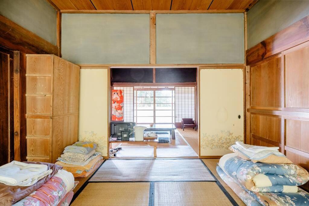 ゲストハウス+カフェわ　１日１組限定！ 築１００年の農家の古民家で宿泊体験、薪でお風呂沸かせます。焚き火もできます。 Kannami Eksteriør billede