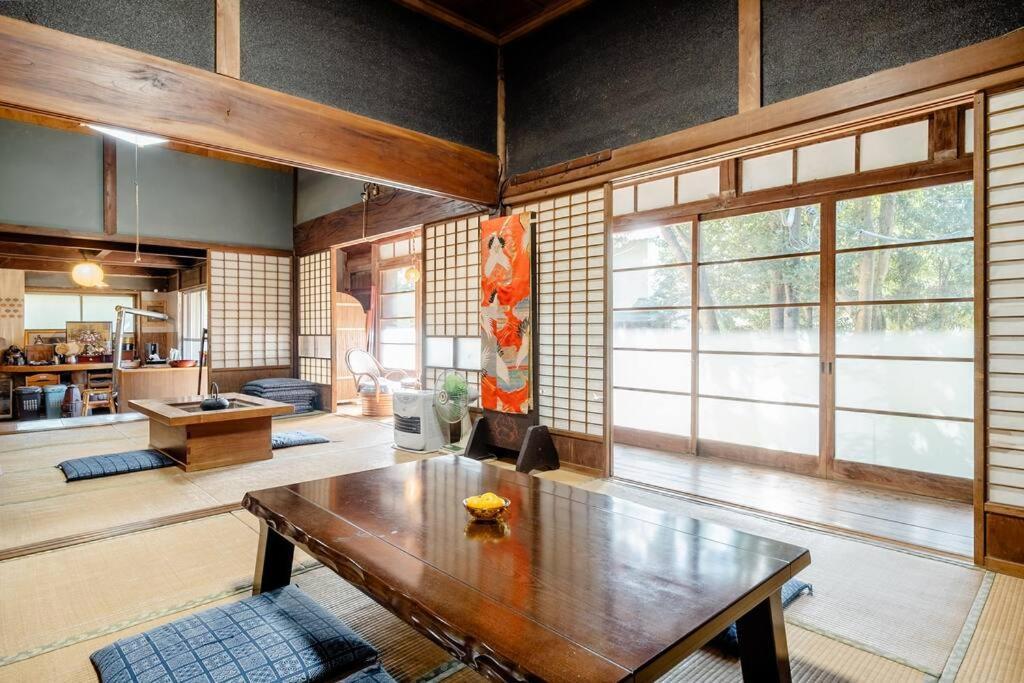 ゲストハウス+カフェわ　１日１組限定！ 築１００年の農家の古民家で宿泊体験、薪でお風呂沸かせます。焚き火もできます。 Kannami Eksteriør billede